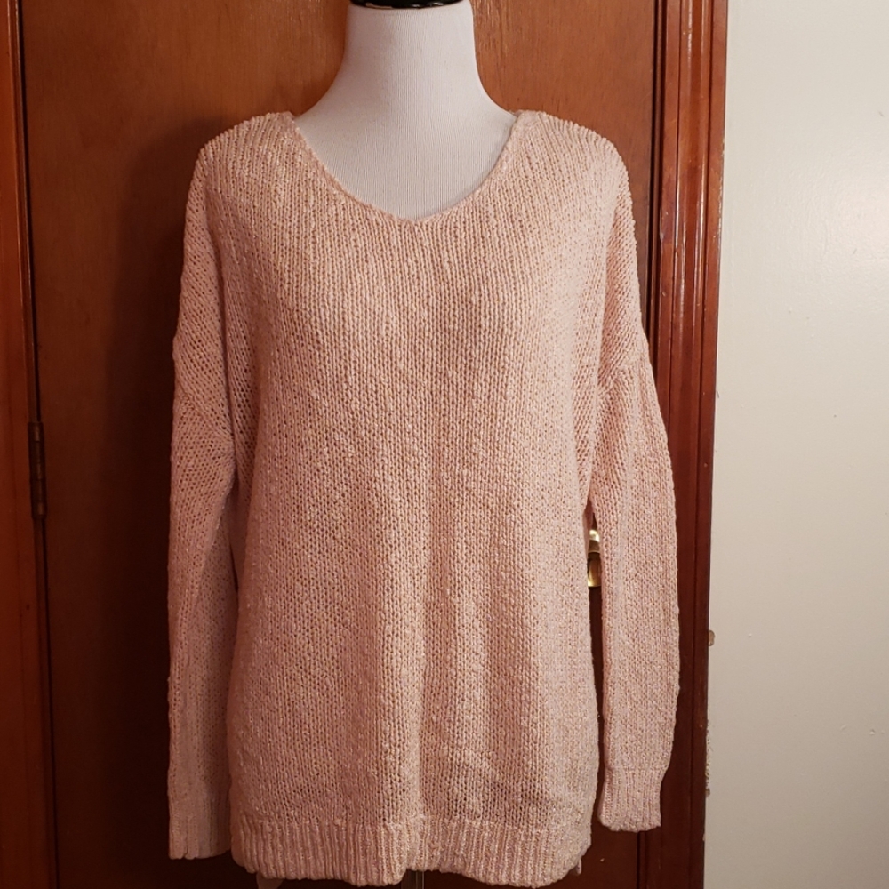 Tilly's Light Pink Pullover Sweater